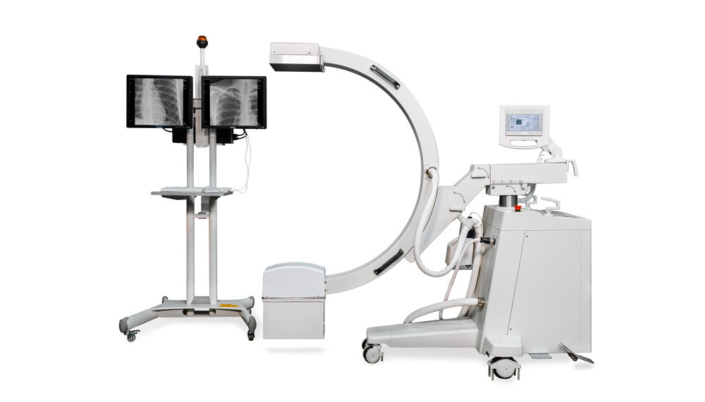 Аппарат рентгенохирургический передвижной АРХП-АМИКО с плоскопанельным детектором