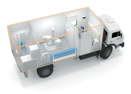 Mobile Radiography X-ray Truck